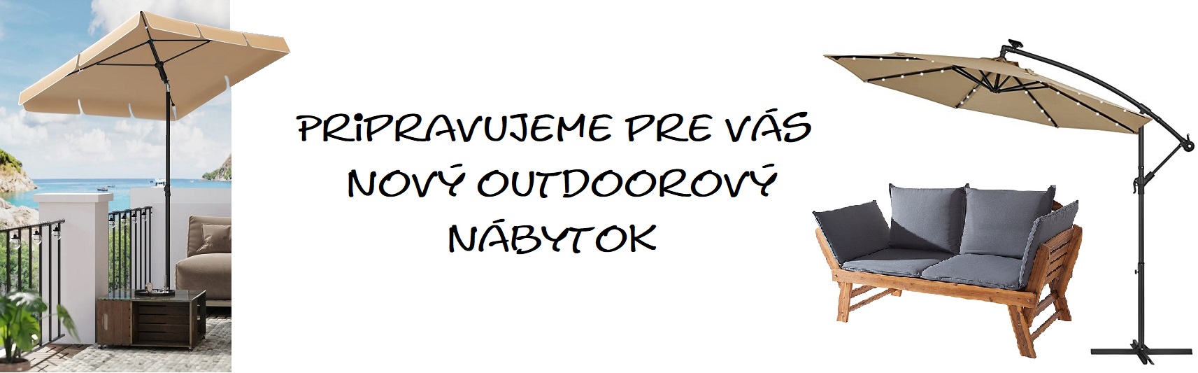 outdoor nábytok